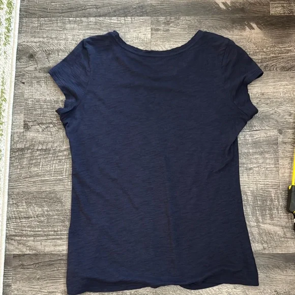 Vintage Express Navy Sequin Tee - Picture 6 of 8